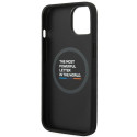 Kryt BMW MagSafe pro iPhone 14 – tricolor leather