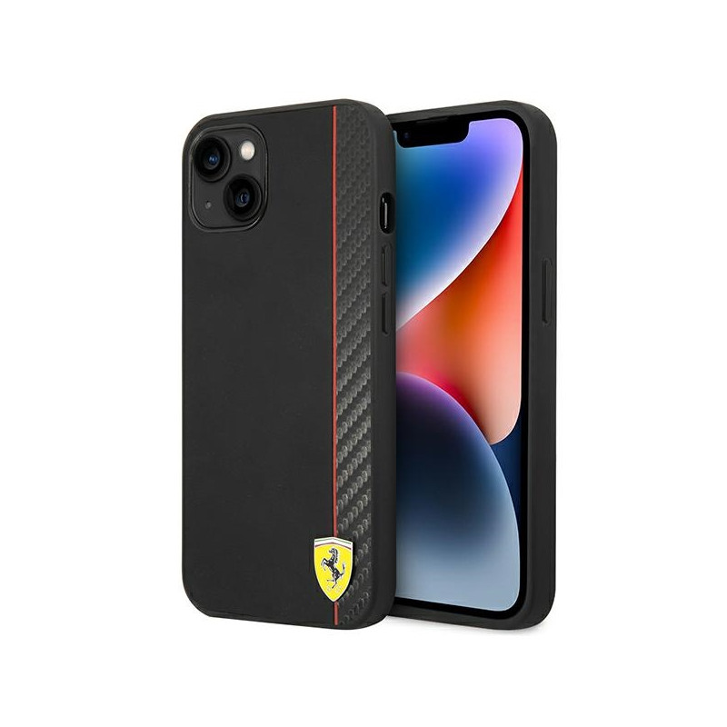 Kryt Ferrari FEHCP14MAXBK pro iPhone 14 Plus - black/black