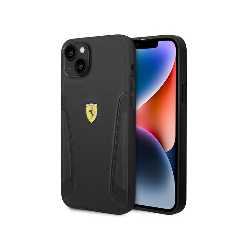Kryt Ferrari FEHCP14MRBUK pro iPhone 14 Plus - černá