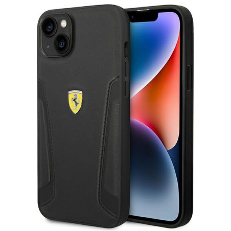 Kryt Ferrari FEHCP14MRBUK pro iPhone 14 Plus - černá