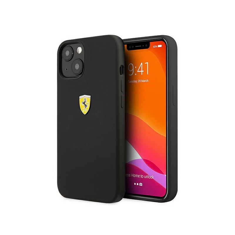 Kryt Ferrari FESSIHCP13SBK pro iPhone 13 mini - black/black