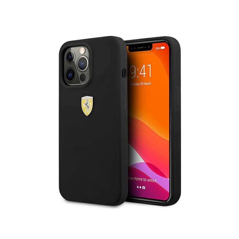 Kryt Ferrari FESSIHCP13XBK pro iPhone 13 Pro Max - black/black