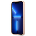 Kryt Guess Saffiano Triangle pro iPhone 13 Pro – růžová