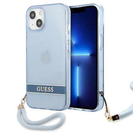 Kryt Guess GUHCP13SHTSGSB iPhone 13 mini blue
