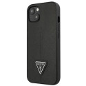 Kryt Guess GUHCP13SPSATLK pro iPhone 13 mini - černý