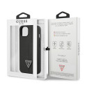 Kryt Guess GUHCP13SPSATLK pro iPhone 13 mini - černý