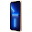 Kryt Guess Saffiano Triangle iPhone 13 mini růžová