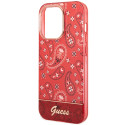 Kryt Guess Bandana Paisley iPhone 14 Pro - red/red hardcase