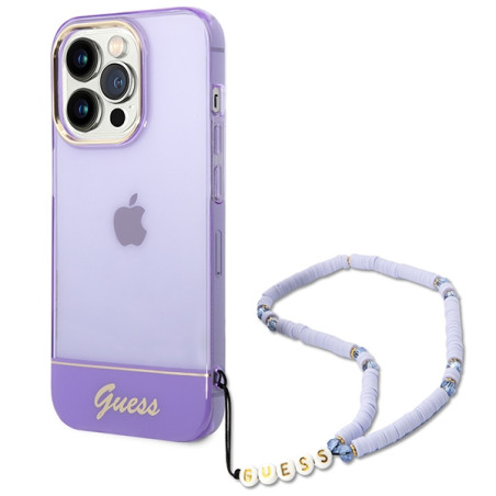Kryt Guess GUHCP14LHGCOHU iPhone 14 Pro - purple