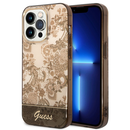 Kryt Guess GUHCP14LHGPLHC iPhone 14 Pro Porcelain