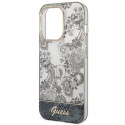 Kryt Guess Porcelain pro iPhone 14 Pro - porcelain/grey