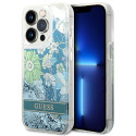 Kryt Guess GUHCP14LLFLSN pro iPhone 14 Pro zelená