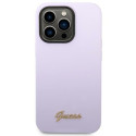 Kryt Guess GUHCP14LSLSMU pro iPhone 14 Pro - fialová