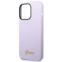 Kryt Guess GUHCP14LSLSMU pro iPhone 14 Pro - fialová