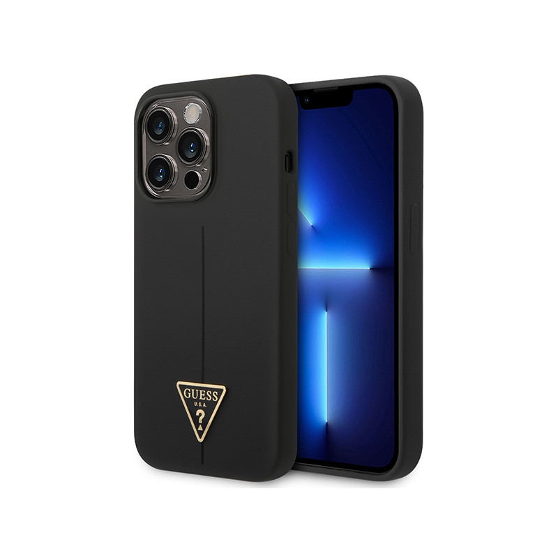 Kryt Guess GUHCP14LSLTGK pro iPhone 14 Pro - černá