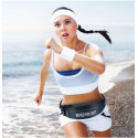 AG PREMIUM Ultimate Running Belt Sportovní vodotěsná ledvinka, černá