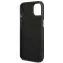 Kryt Guess 4G Vintage Gold Logo iPhone 14 Plus - black