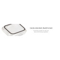 GECKO V10A01C0 Full Body Case 360° kryt pro Apple Watch 4/5/6/SE (40mm), čirý