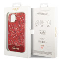 Kryt Guess Bandana Paisley iPhone 14 Plus červený