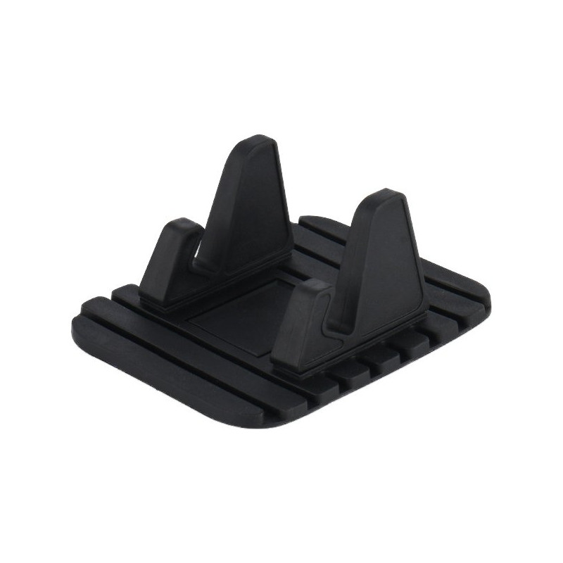 Universal car holder silicone phone stand nano pad black