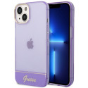 Kryt Guess GUHCP14MHGCOU pro iPhone 14 Plus fialová