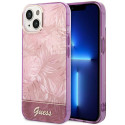 Kryt GUESS Jungle Collection iPhone 14 Plus pink