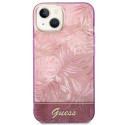Kryt GUESS Jungle Collection iPhone 14 Plus pink