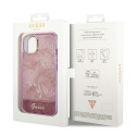 Kryt GUESS Jungle Collection iPhone 14 Plus pink