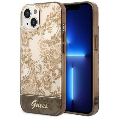 Kryt Guess GUHCP14MHGPLHC pro iPhone 14 Plus - porcelánový