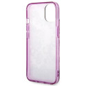 Kryt Guess Porcelain Collection iPhone 14 Plus – fuchsiová