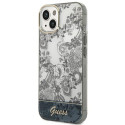 Kryt Guess Porcelain Collection pro iPhone 14 Plus - gray