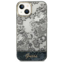 Kryt Guess Porcelain Collection pro iPhone 14 Plus - gray