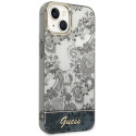 Kryt Guess Porcelain Collection pro iPhone 14 Plus - gray