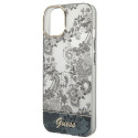 Kryt Guess Porcelain Collection pro iPhone 14 Plus - gray