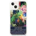 Kryt Guess GUHCP14MLFLSB pro iPhone 14 Plus modrá