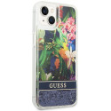 Kryt Guess GUHCP14MLFLSB pro iPhone 14 Plus modrá