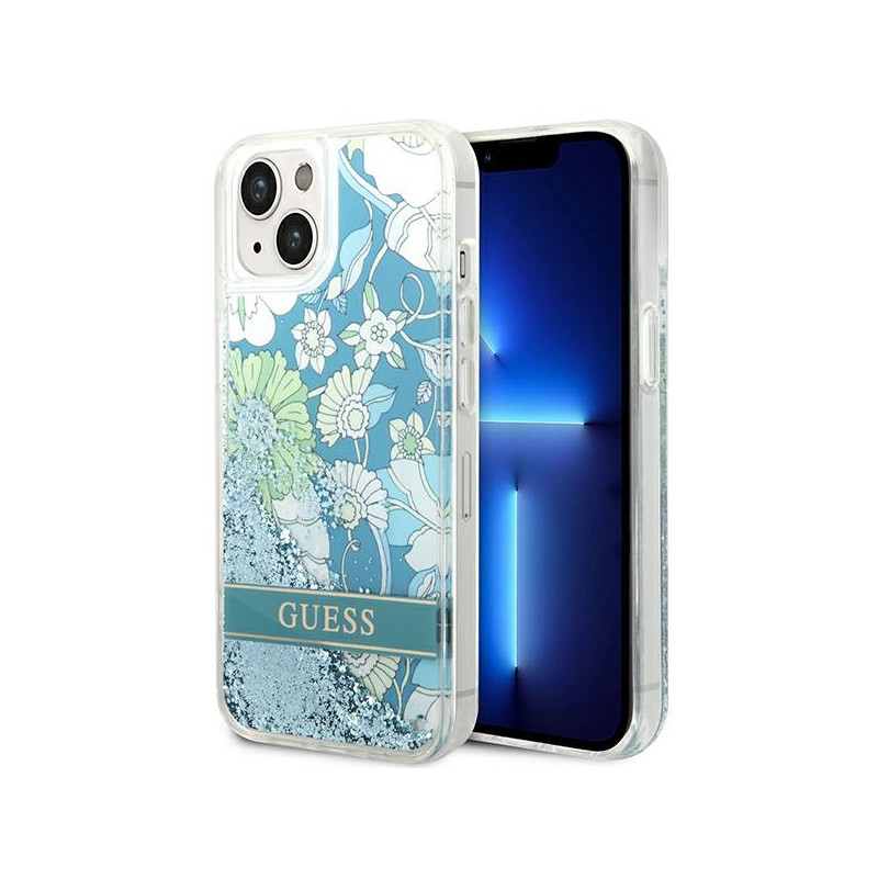 Kryt Guess GUHCP14MLFLSN pro iPhone 14 Plus - zelená