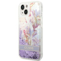 Kryt Guess GUHCP14MLFLSU pro iPhone 14 Plus fialový