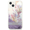 Kryt Guess GUHCP14MLFLSU pro iPhone 14 Plus fialový