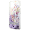 Kryt Guess GUHCP14MLFLSU pro iPhone 14 Plus fialový