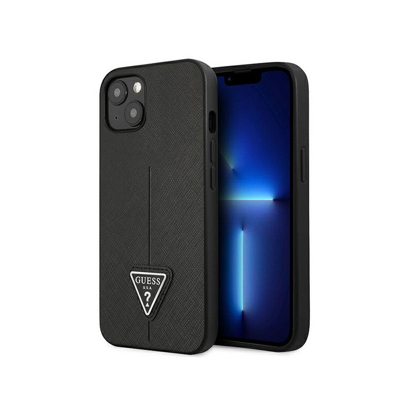 Kryt Guess GUHCP14MPSATLK pro iPhone 14 Plus - černá