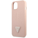 Kryt Guess GUHCP14MPSATLP pro iPhone 14 Plus – růžová