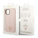 Kryt Guess GUHCP14MSLTGP pro iPhone 14 Plus - růžová