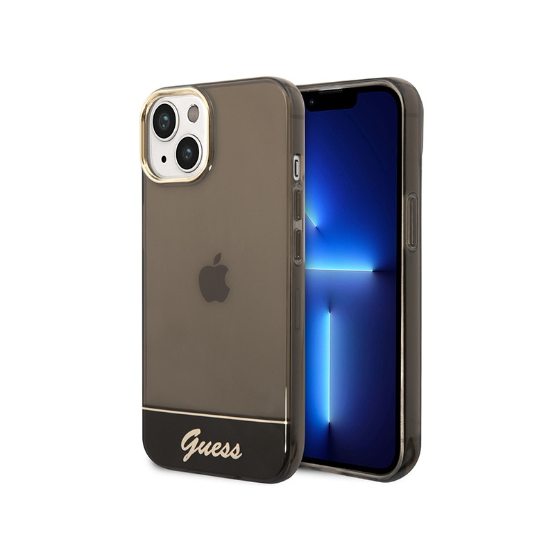 Kryt Guess GUHCP14SHGCOK pro iPhone 14 6.1" - black/black