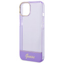 Kryt Guess Translucent pro iPhone 14 - fialový