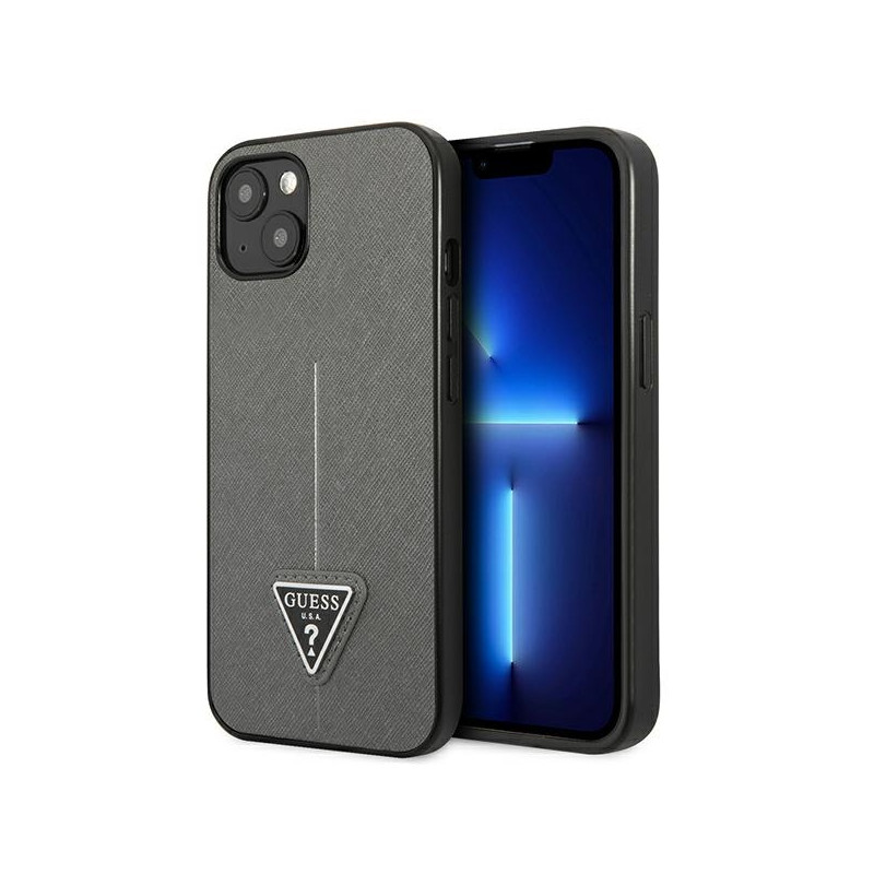 Kryt Guess GUHCP14SPSATLG pro iPhone 14 - stříbrná