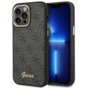 Kryt Guess 4G Vintage Gold Logo pro iPhone 14 Pro Max – černá