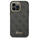 Kryt Guess 4G Vintage Gold Logo pro iPhone 14 Pro Max – černá