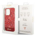 Kryt Guess Bandana Paisley iPhone 14 Pro Max red/red