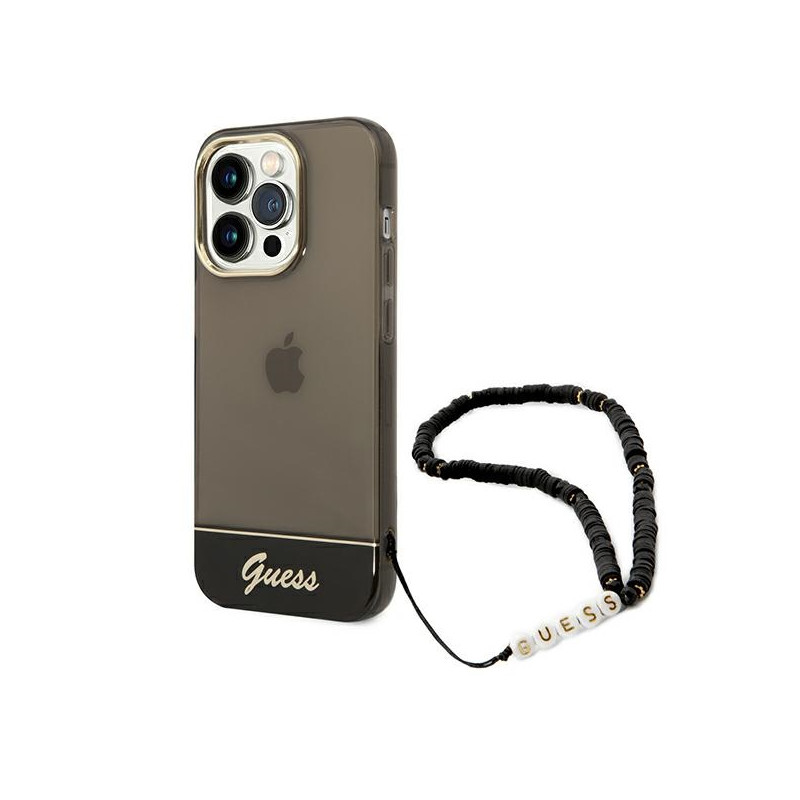 Kryt Guess GUHCP14XHGCOHK pro iPhone 14 Pro Max - black / black
